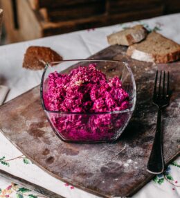 Ātrie biešu salāti