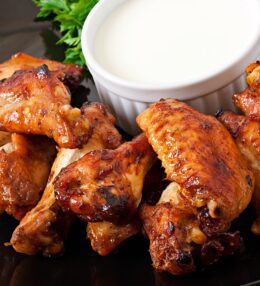 Vistas kājiņas BBQ mērcē