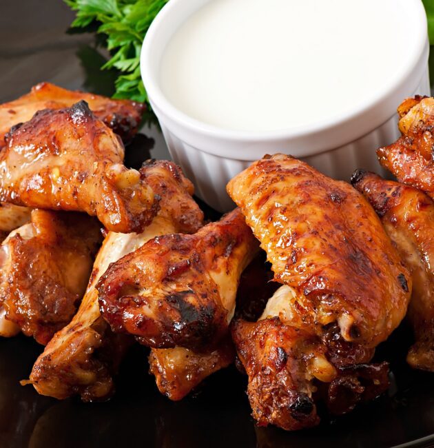 Vistas kājiņas BBQ mērcē