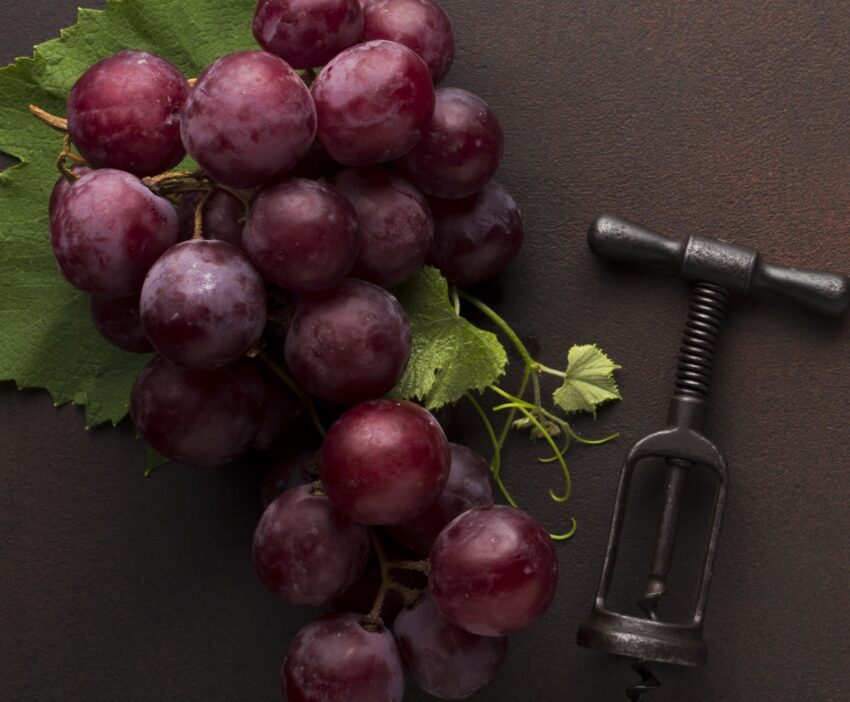 Vīns ir izgatavots no fermentētām vīnogām