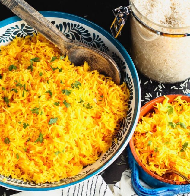 basmati rīsi karijā