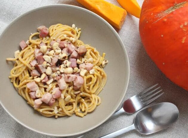 spageti ar ķirbi