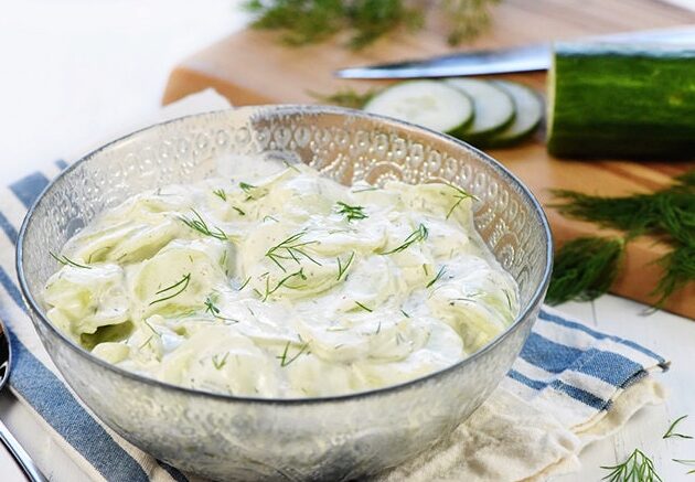 Tradicionālie vācu kartupeļu salāti