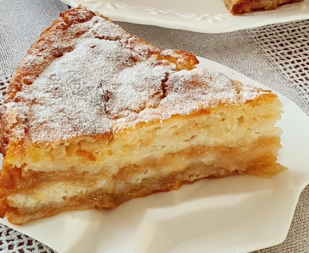 vienkāršā ābolu kūka