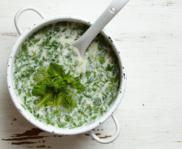 aukstā skābeņu zupa