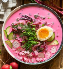 Klasiskā aukstā zupa