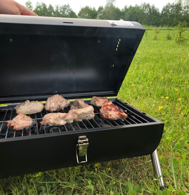 šašliks grilā