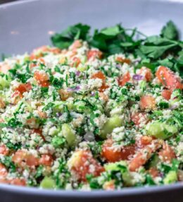 Vidusjūras ziedkāpostu salāti