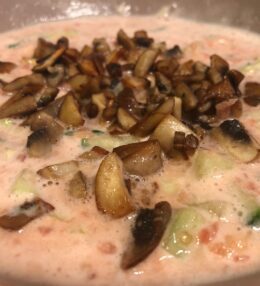 Ātrā aukstā tomātu zupa