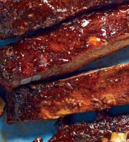 BBQ cūkgaļas ribiņas cepeškrāsnī
