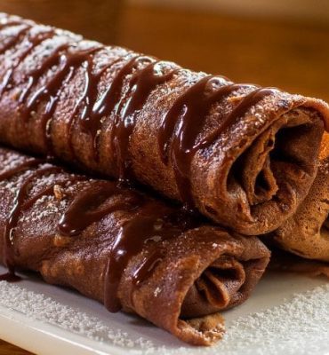 šokolādes pankūkas