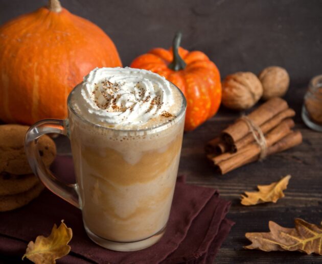 Pumpkin spice latte jeb ķirbju latte