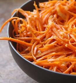Koreaanse wortelsalade