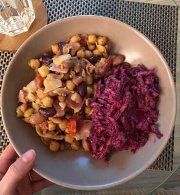 Ātrais pupiņu sautējums