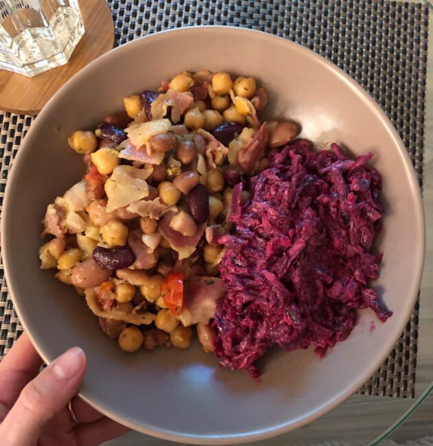 Ātrais pupiņu sautējums