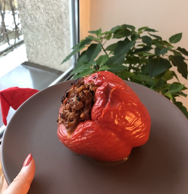 pildītā paprika ar malto gaļu
