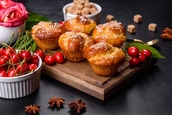 Ķiršu Popovers