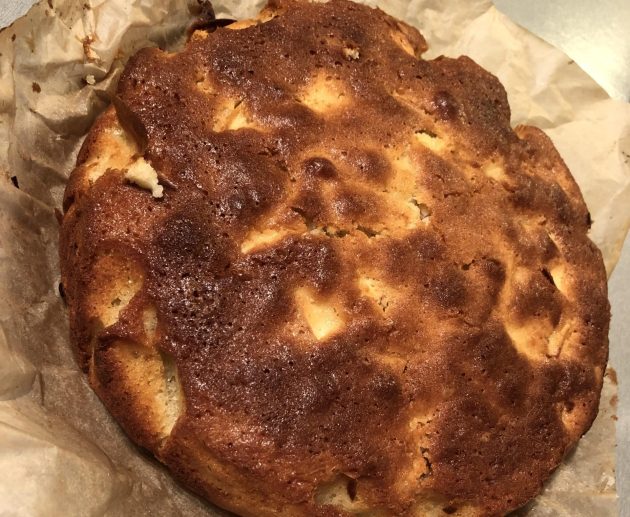 Franču ābolu kūka