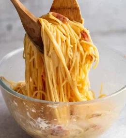Pasta carbonara