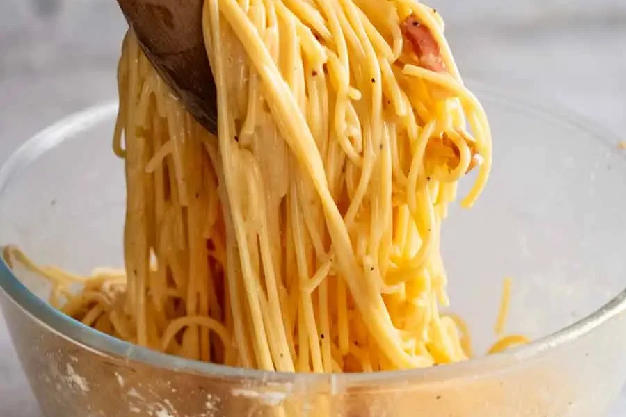 Pasta carbonara