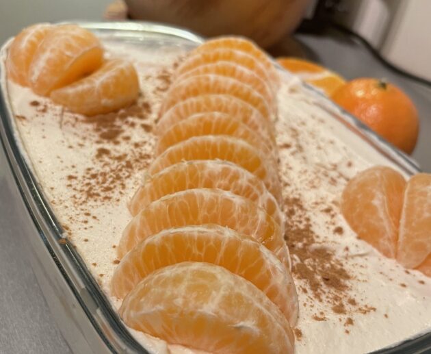 Mandarīnu tiramisu