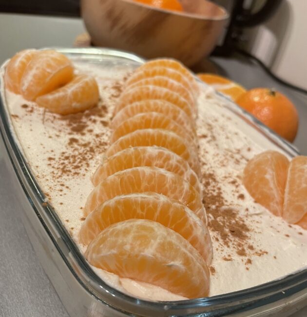Mandarīnu tiramisu