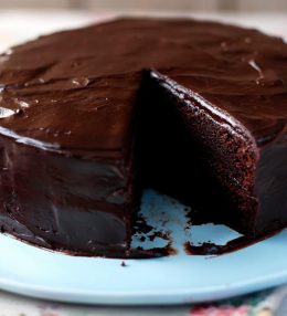 Bezmiltu šokolādes kūka