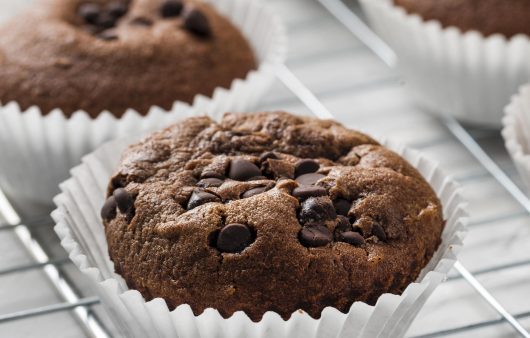 Proteīna šokolādes muffini