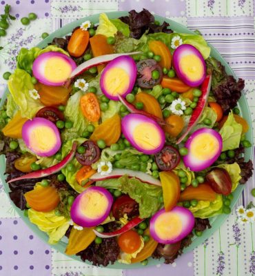 Salāti ar marinētām olām