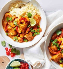 Burkānu mango karijs ar vistas fileju