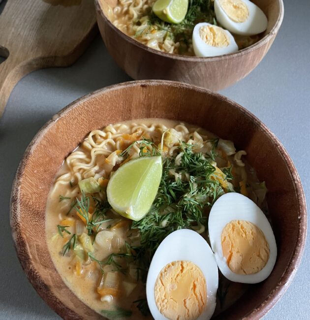 Ātrais pusdienu ramen