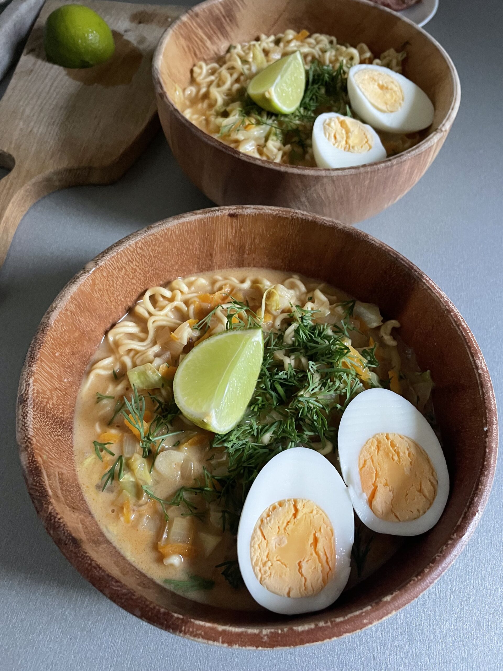 Ātrais pusdienu ramen