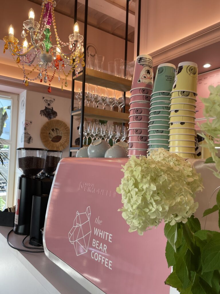 The White bear coffee 2