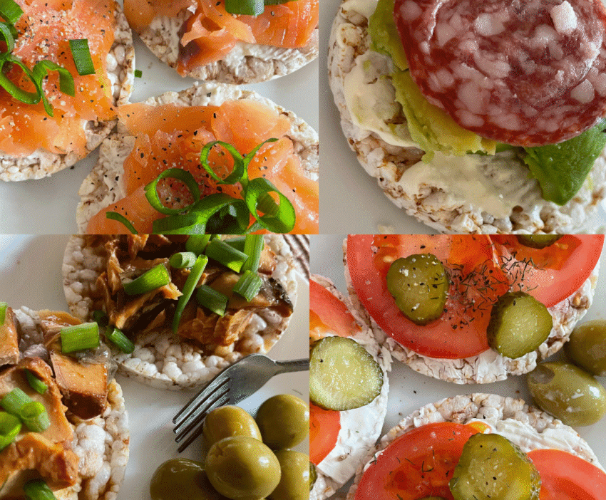 Kā ēst rīsu un griķu galetes